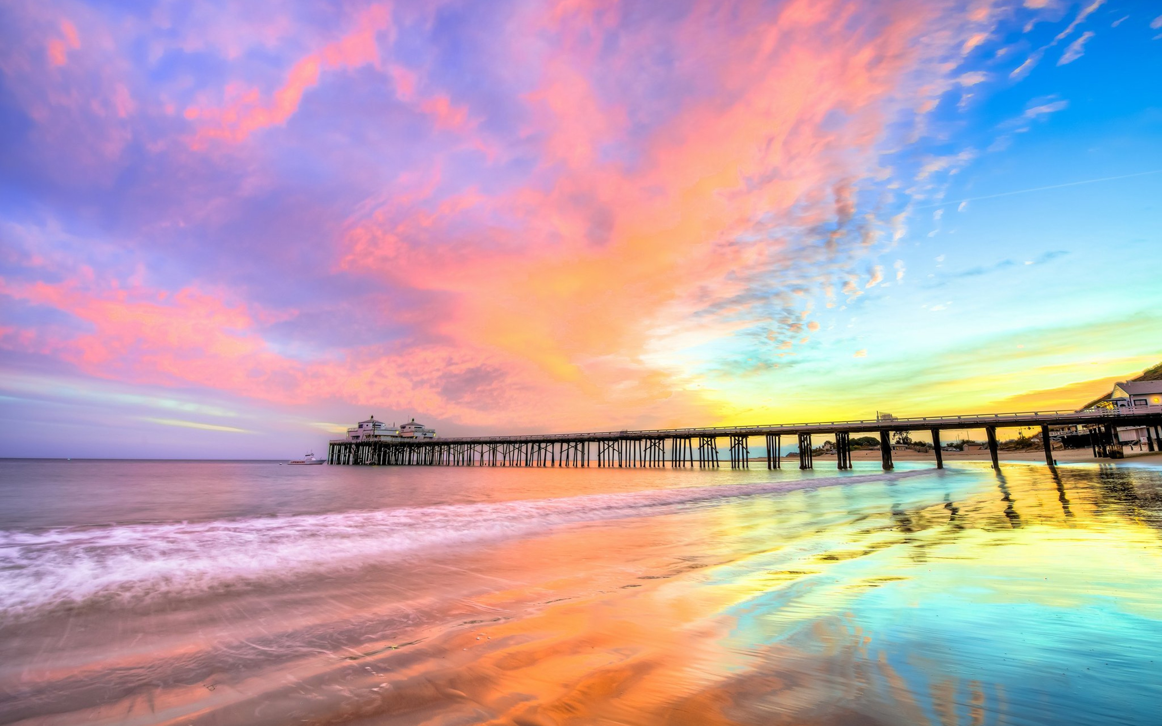 California Beach Hd , HD Wallpaper & Backgrounds