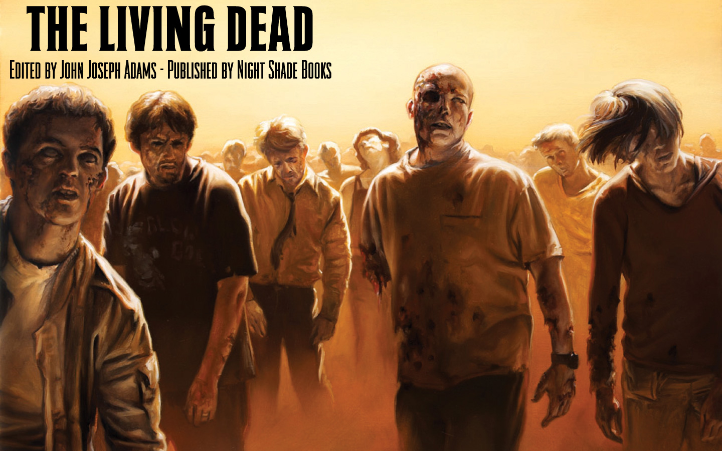 Group Of Zombies Art , HD Wallpaper & Backgrounds