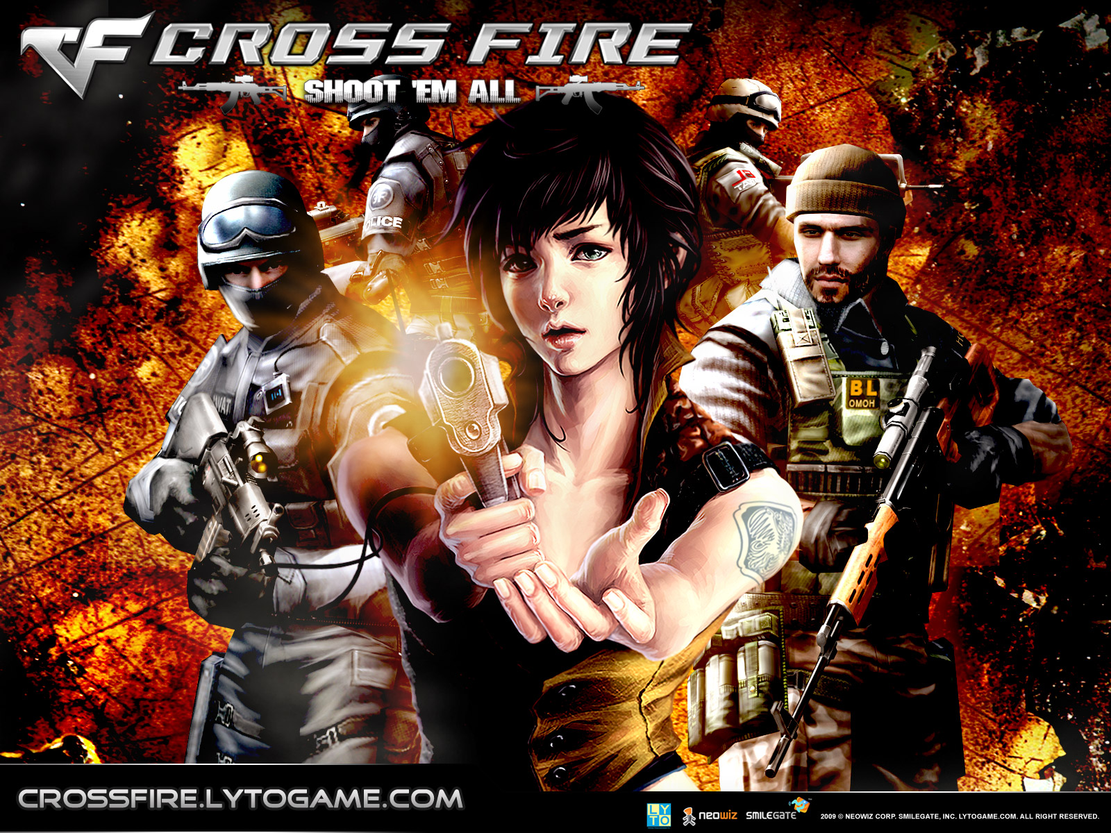 Cross Fire , HD Wallpaper & Backgrounds