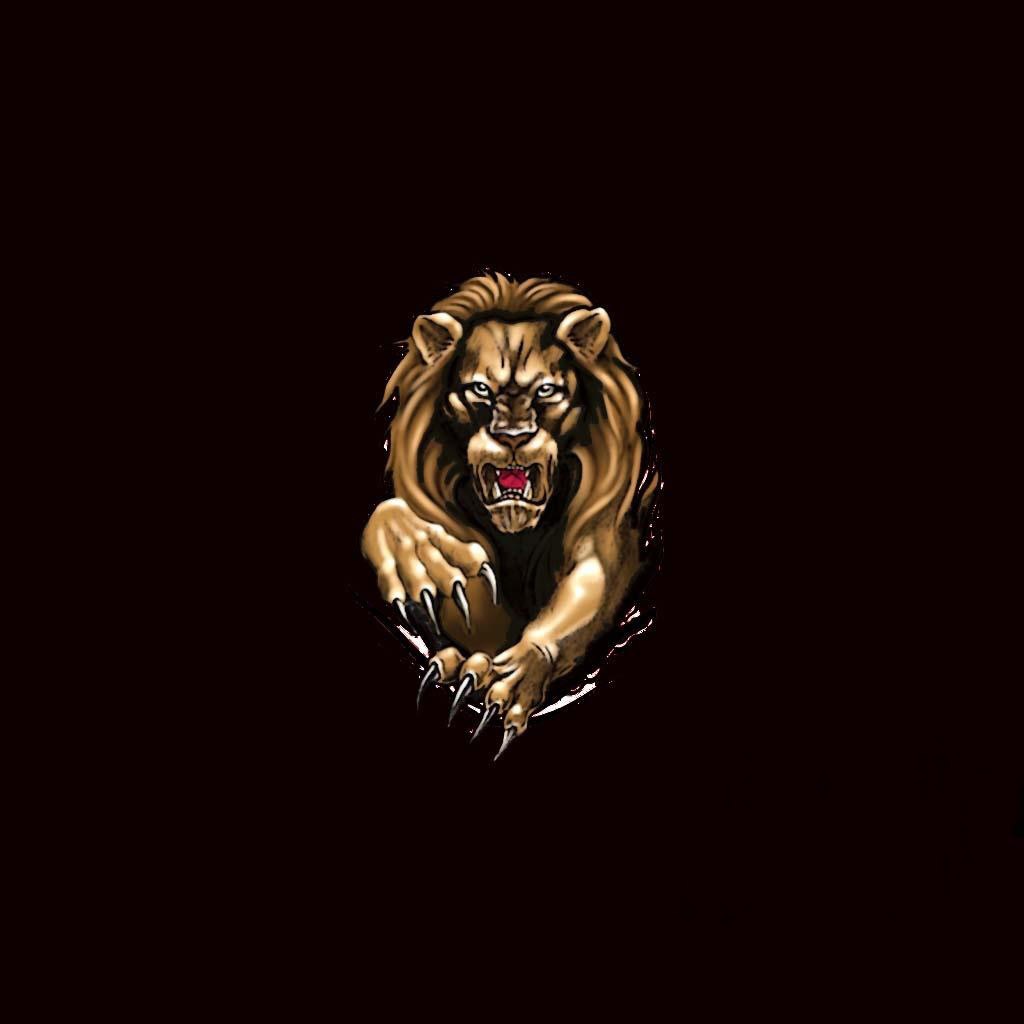 Black Lion Ipad Wallpapers - Lion Images 3d Hd , HD Wallpaper & Backgrounds