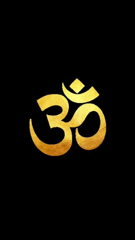 Om Black Background Golden Pic - Iphone Om Wallpaper Hd , HD Wallpaper & Backgrounds