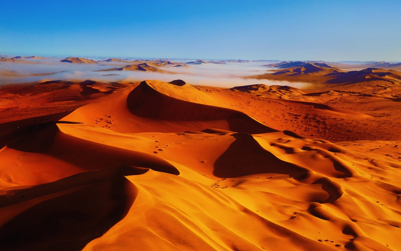 Perfect Golden Sand Desert Wallpapers - High Resolution Desert Landscape , HD Wallpaper & Backgrounds