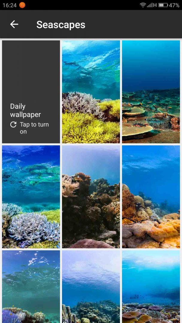 Google Wallpapers Android App - Sfondo Smartphone Paesaggi , HD Wallpaper & Backgrounds