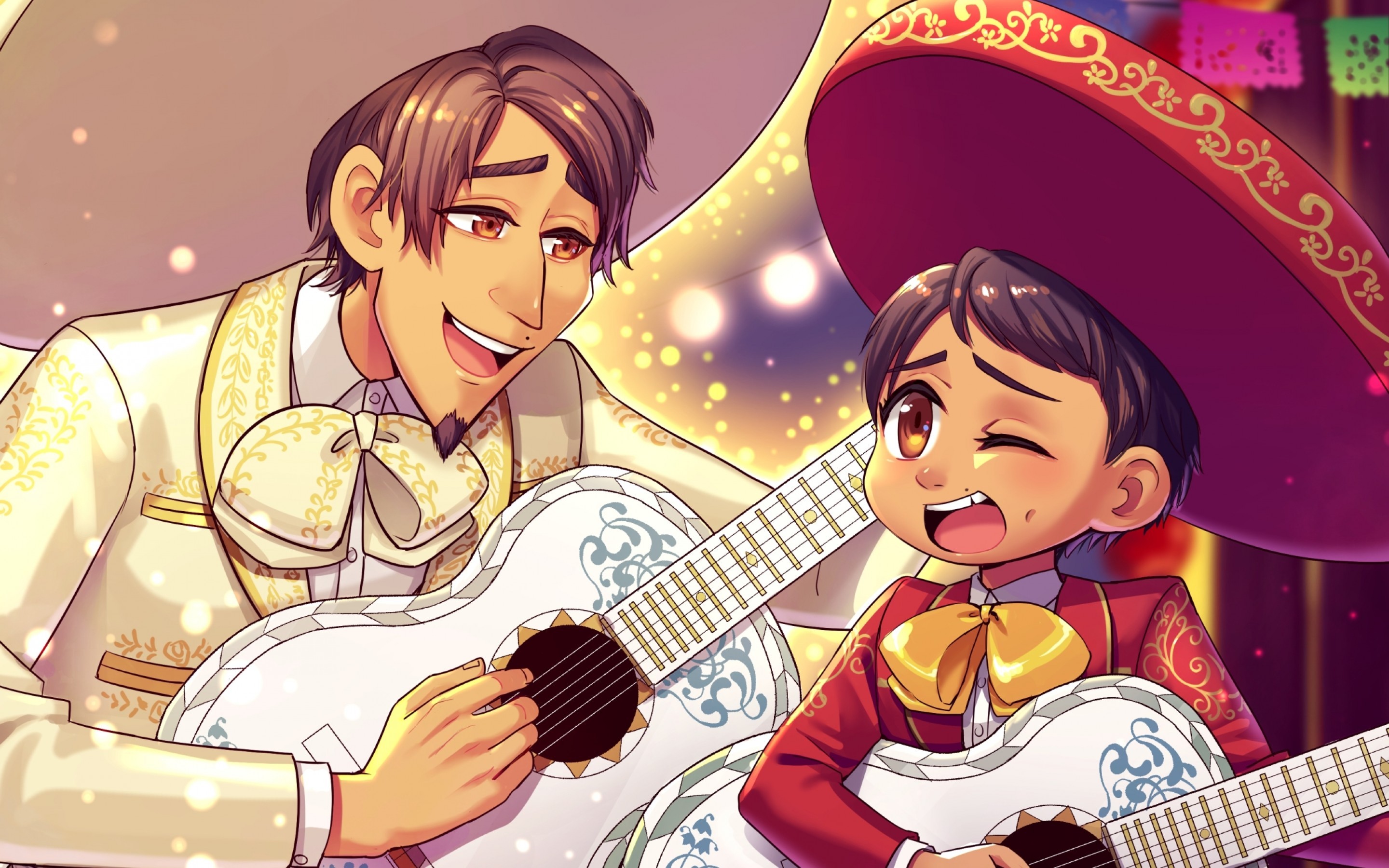 Miguel Rivera, Hector, Coco, Animation, Anime Style - Coco Hector And Miguel , HD Wallpaper & Backgrounds
