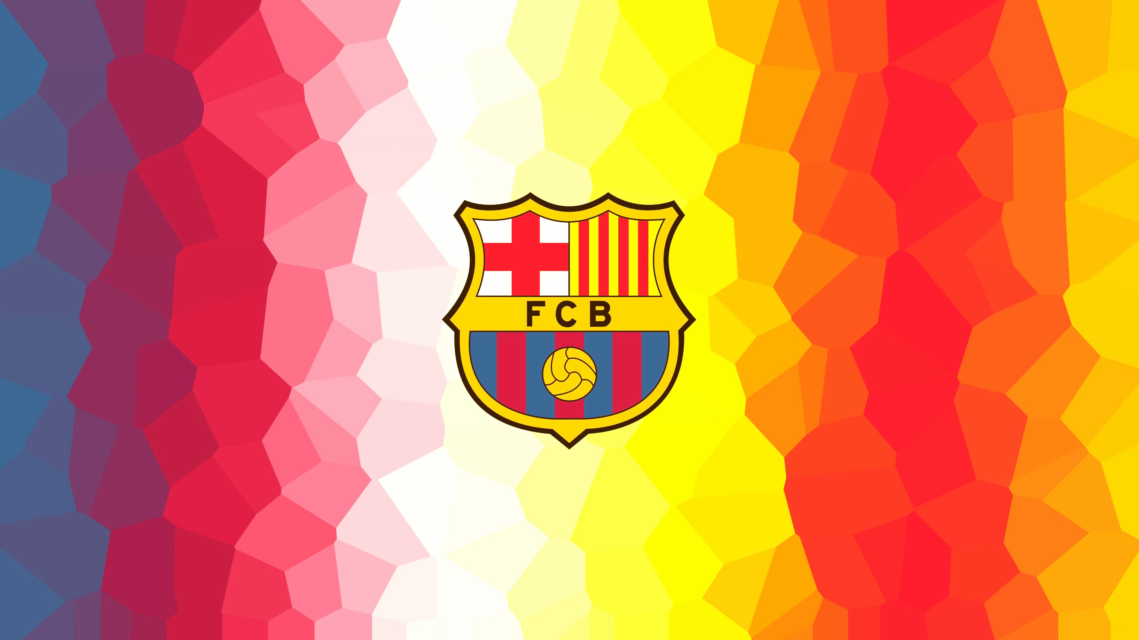 Fc Barcelona Wallpaper - Barcelona Logo Wallpaper 4k , HD Wallpaper & Backgrounds