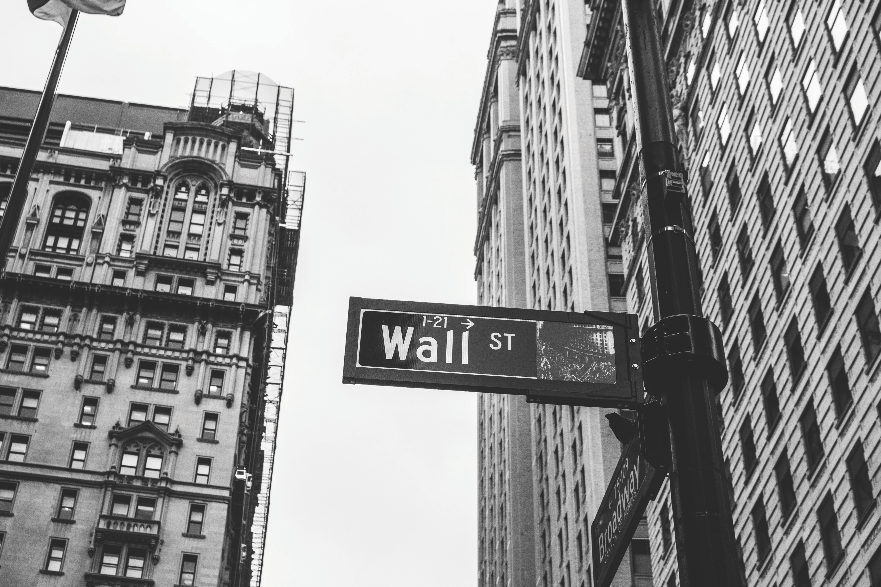 Wall Street Black And White , HD Wallpaper & Backgrounds
