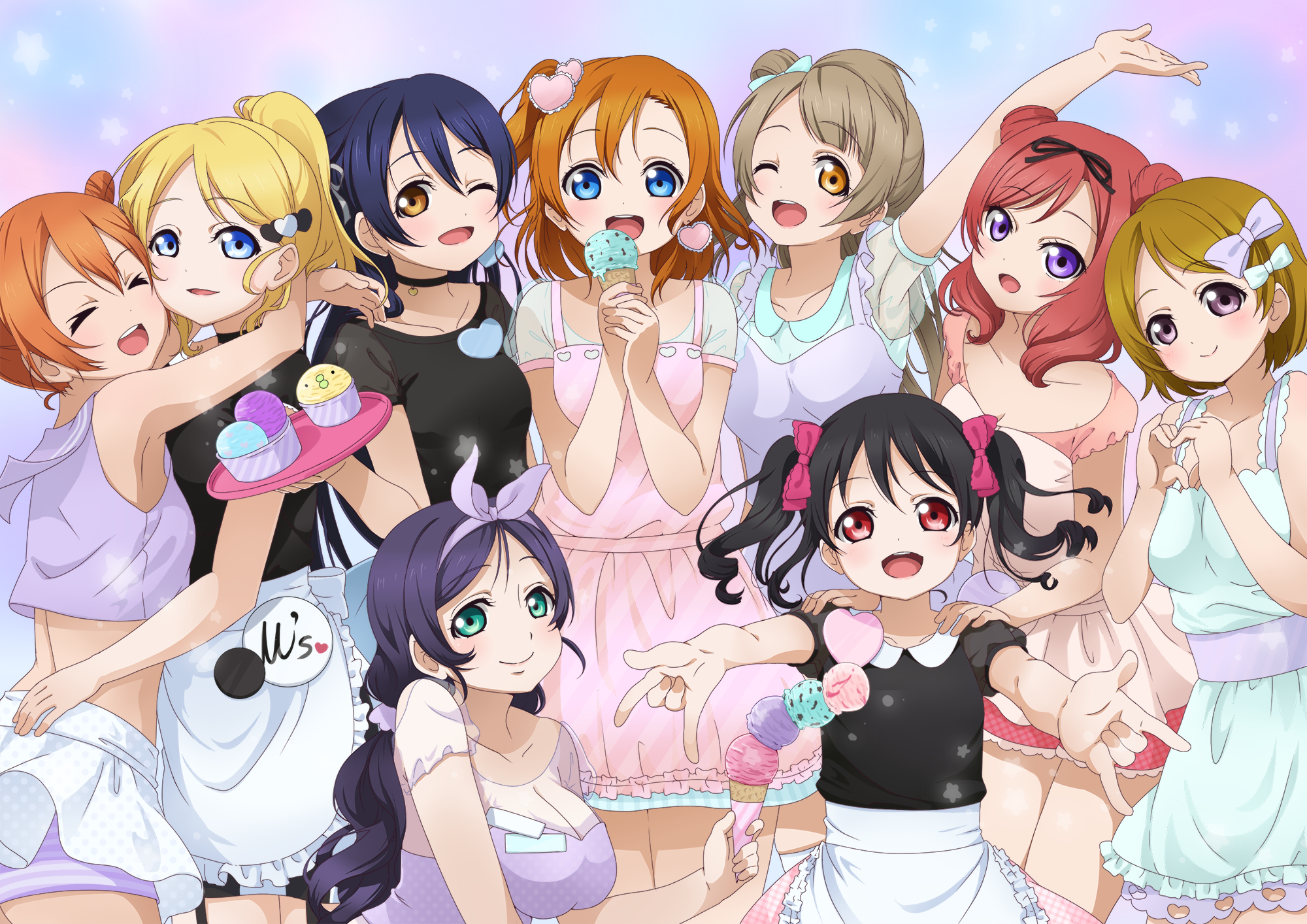 Anime Love Live Cute , HD Wallpaper & Backgrounds