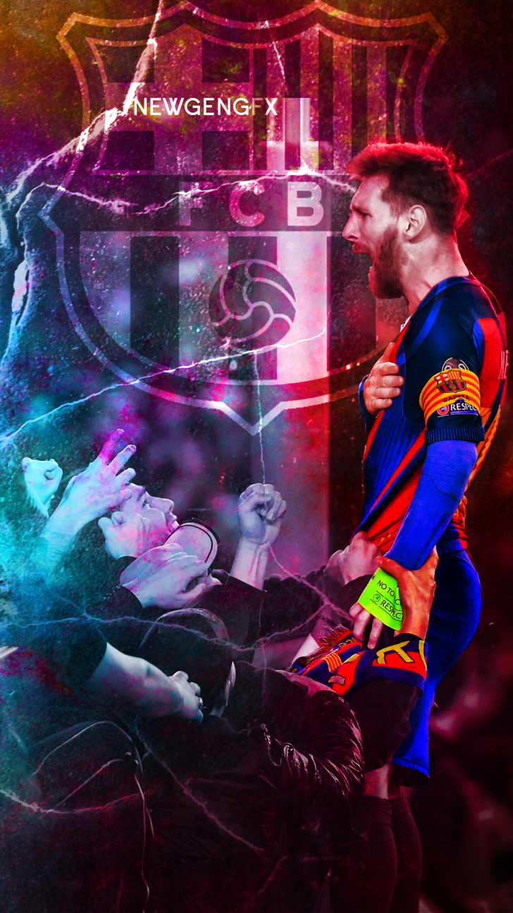 Fc Barcelona Wallpaper Messi , HD Wallpaper & Backgrounds