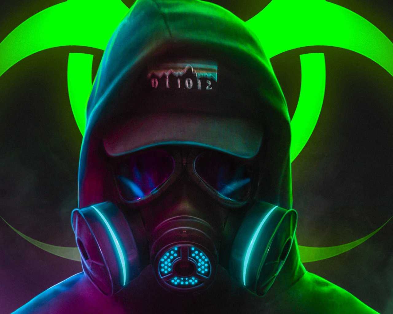 Anonymus Guy 4k, Mask, Smoke, Artist, Artwork, Digital - Gas Mask Wallpaper 4k , HD Wallpaper & Backgrounds