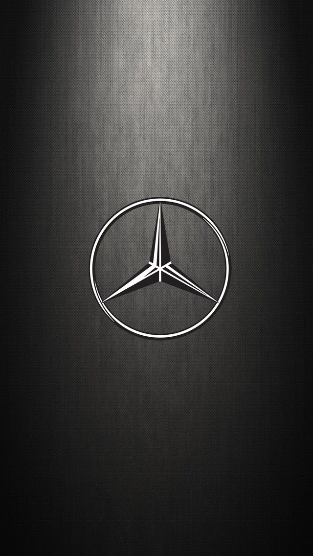 Mercedes Benz Logo Iphone , HD Wallpaper & Backgrounds