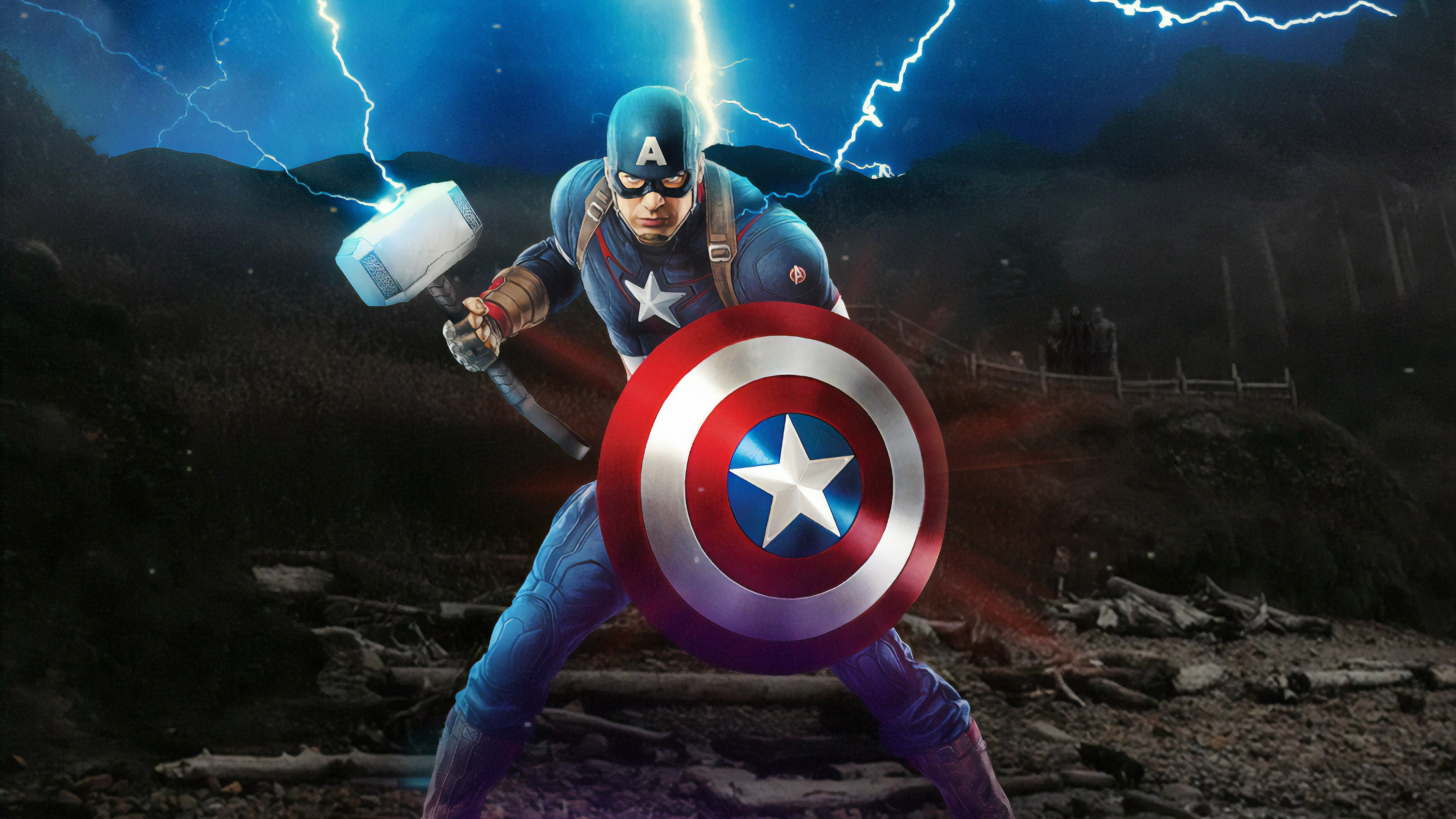 Captain America Hd Wallpaper - Avengers Wallpaper Captain America , HD Wallpaper & Backgrounds