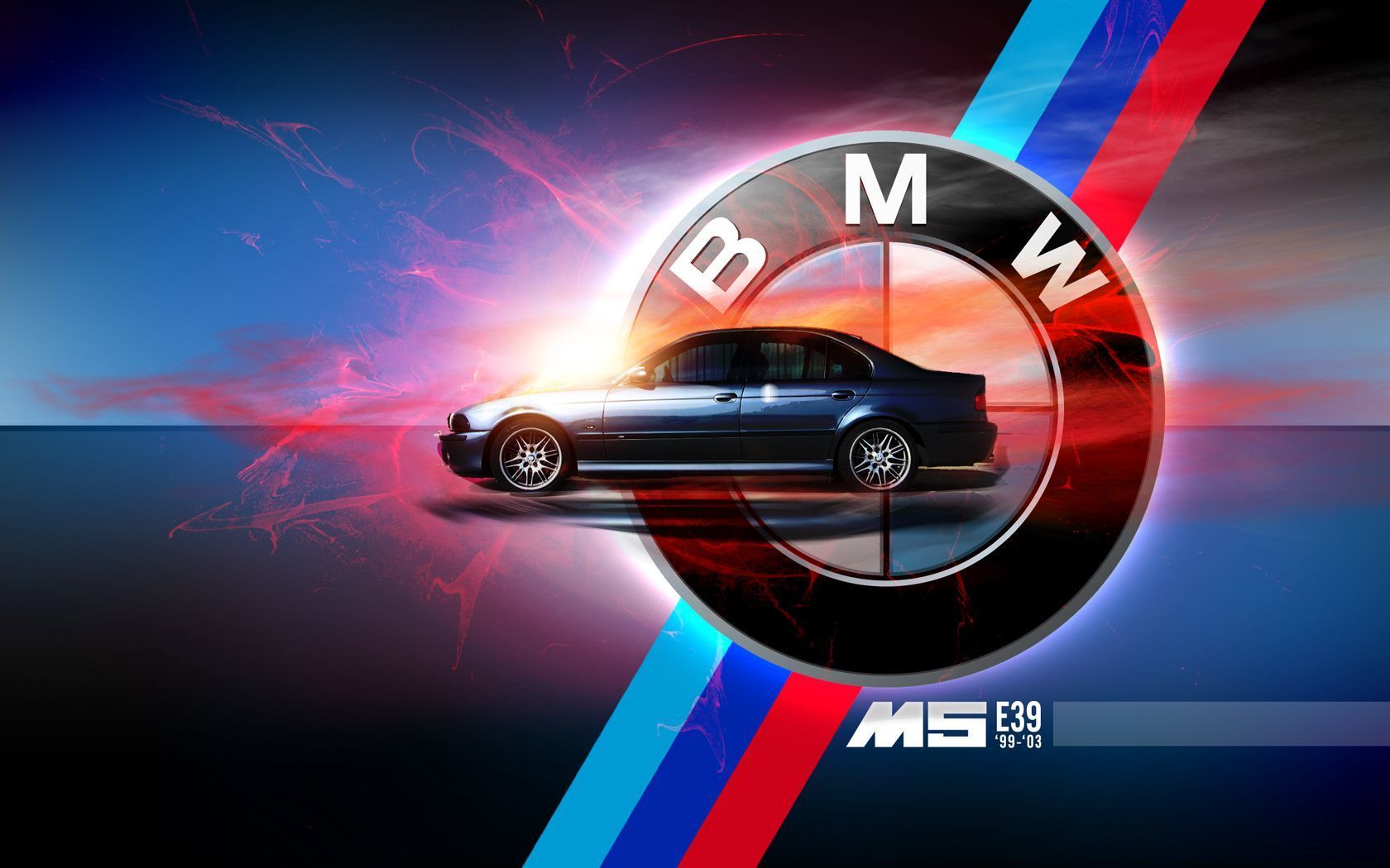 Download Bmw M Logo Wallpaper - Bmw E39 M5 Logo , HD Wallpaper & Backgrounds