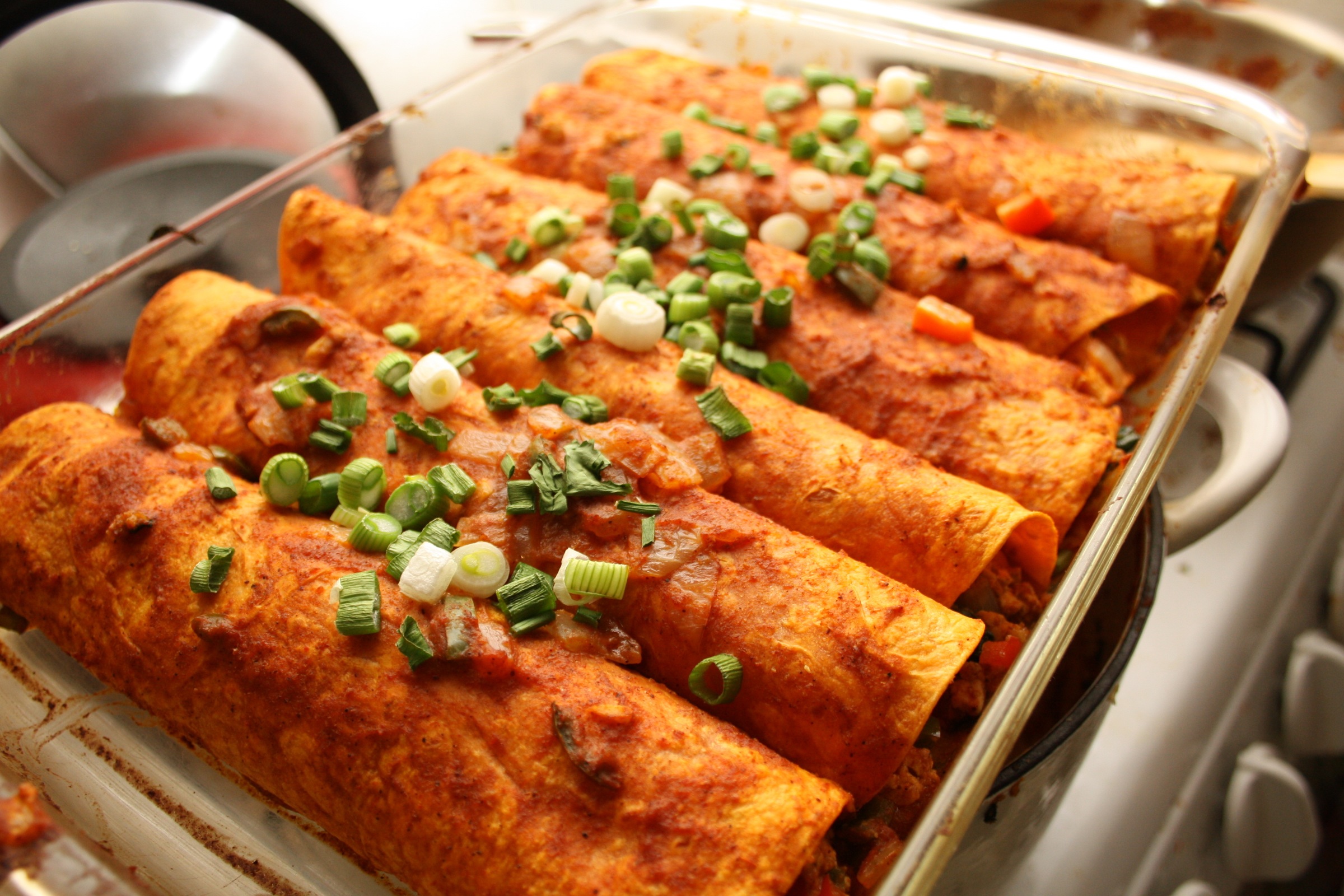 Mexican Food In Mexico Enchiladas , HD Wallpaper & Backgrounds