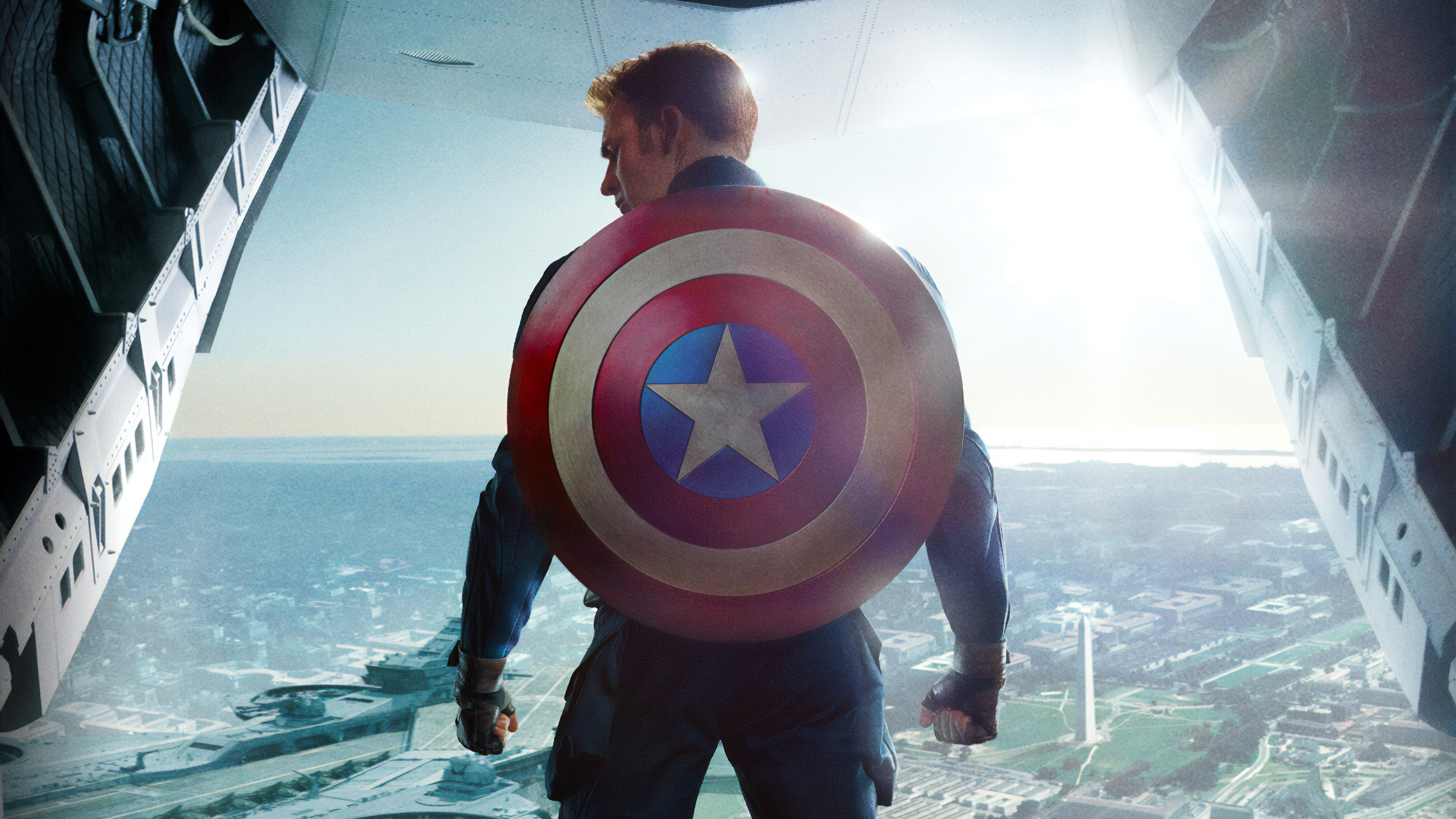 Captain America The Winter Soldier 4k Ultra Hd Wallpaper - Ultra Hd Captain America , HD Wallpaper & Backgrounds