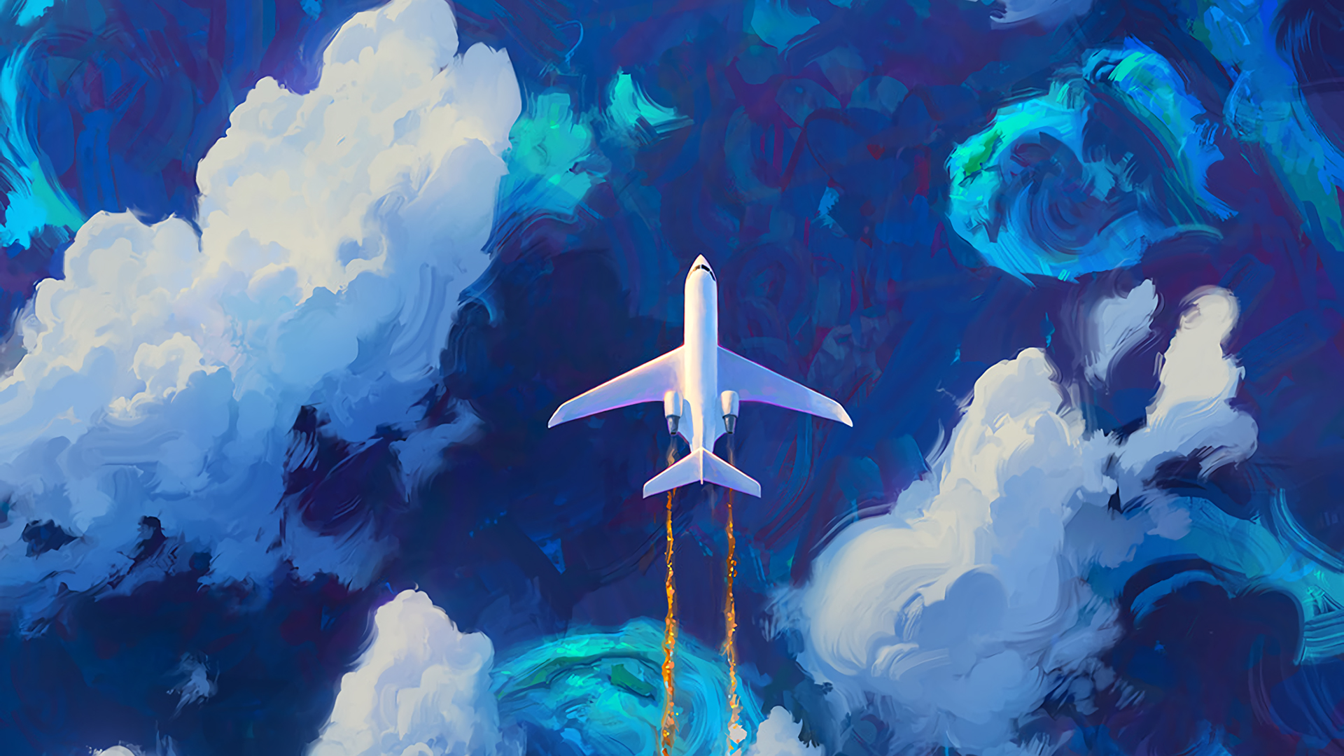 Plane Art , HD Wallpaper & Backgrounds