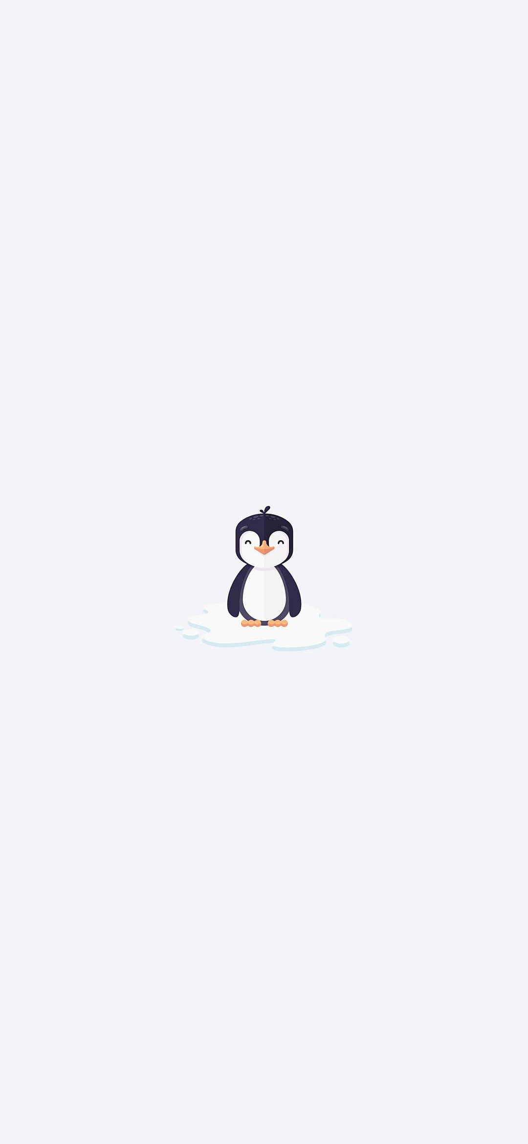 Cute Penguin Wallpaper - Cartoon , HD Wallpaper & Backgrounds