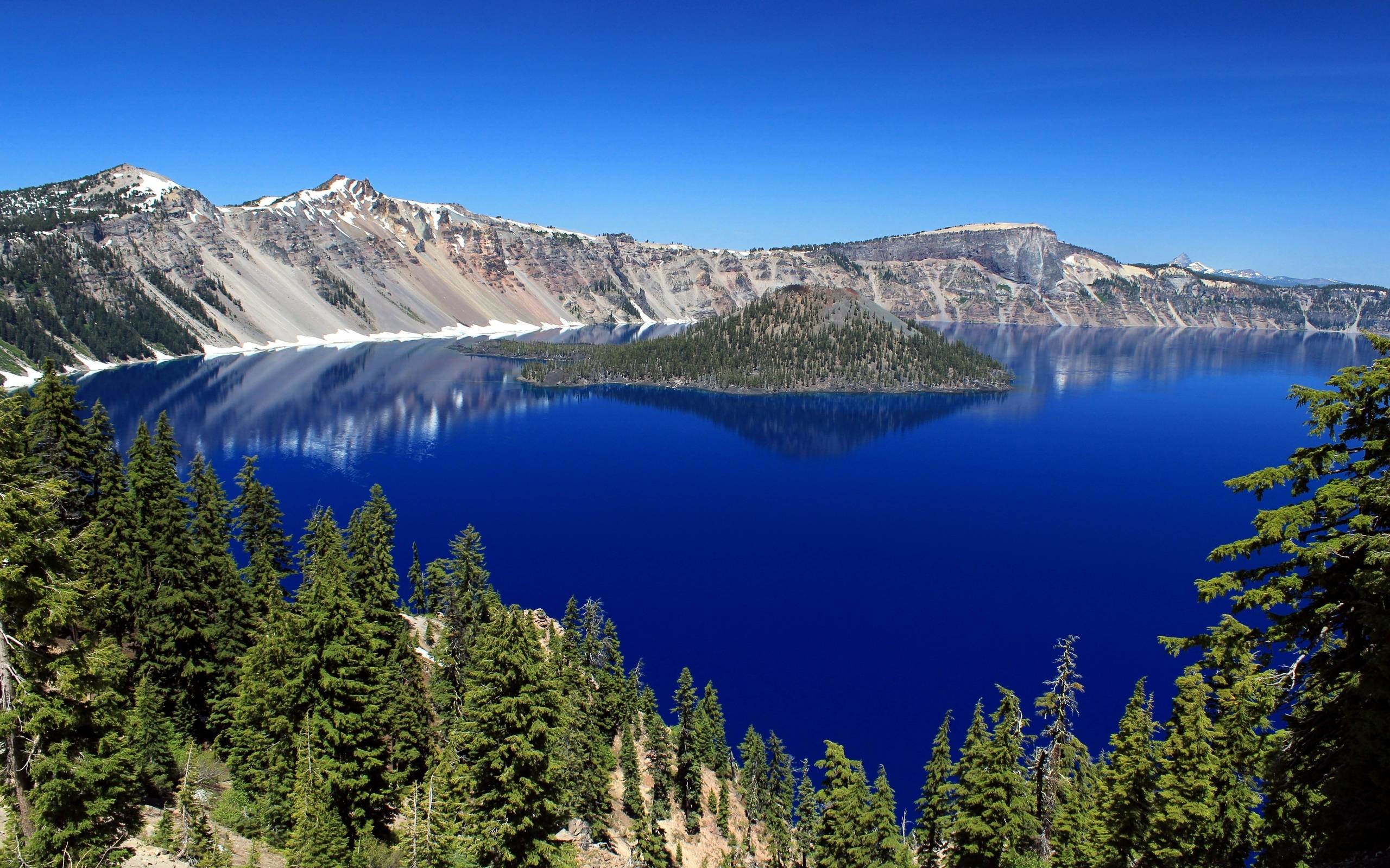 2560x1600, Crater Lake Wallpapers - Crater Lake , HD Wallpaper & Backgrounds