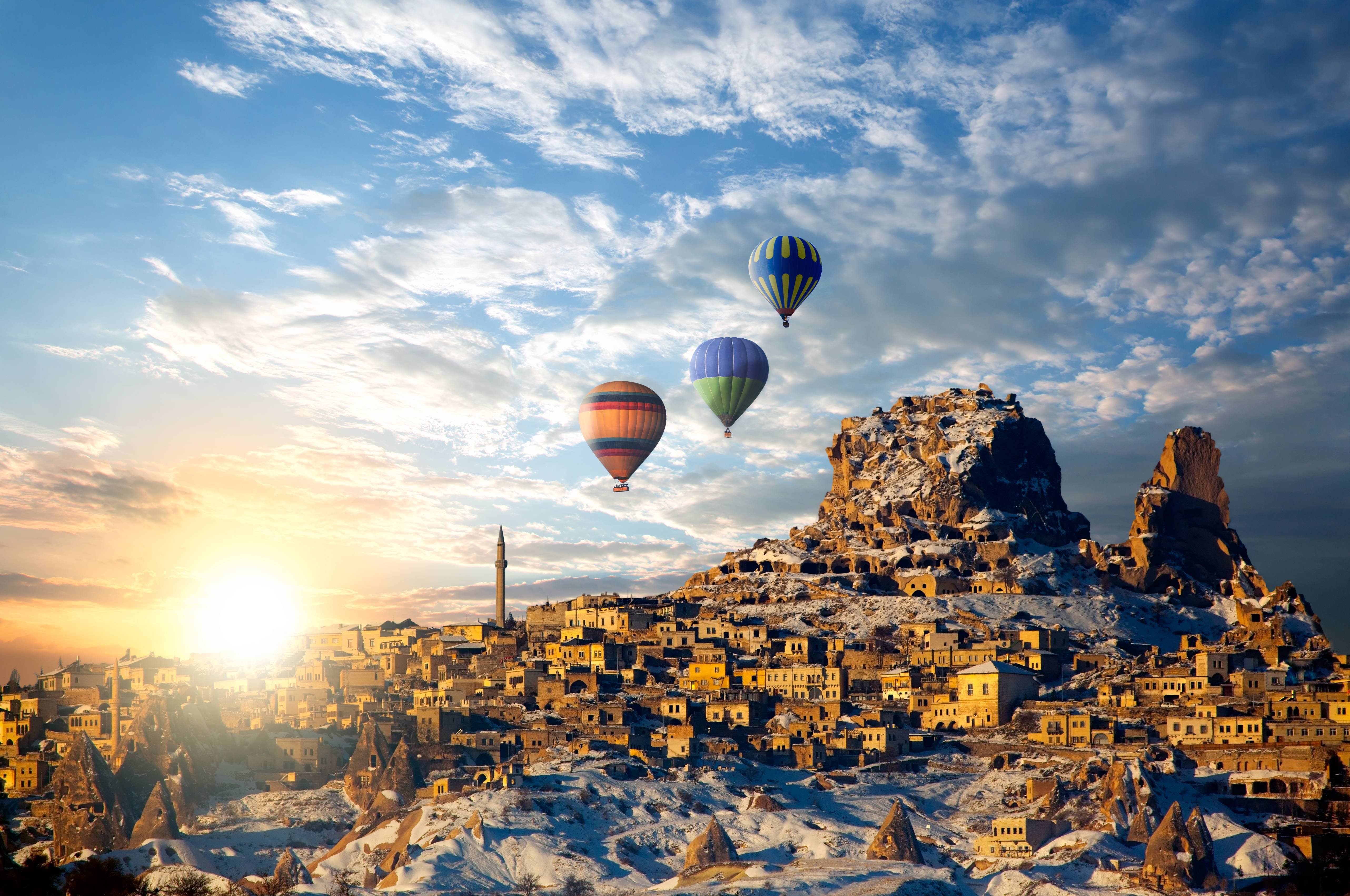 Turkey Hot Air Balloon , HD Wallpaper & Backgrounds