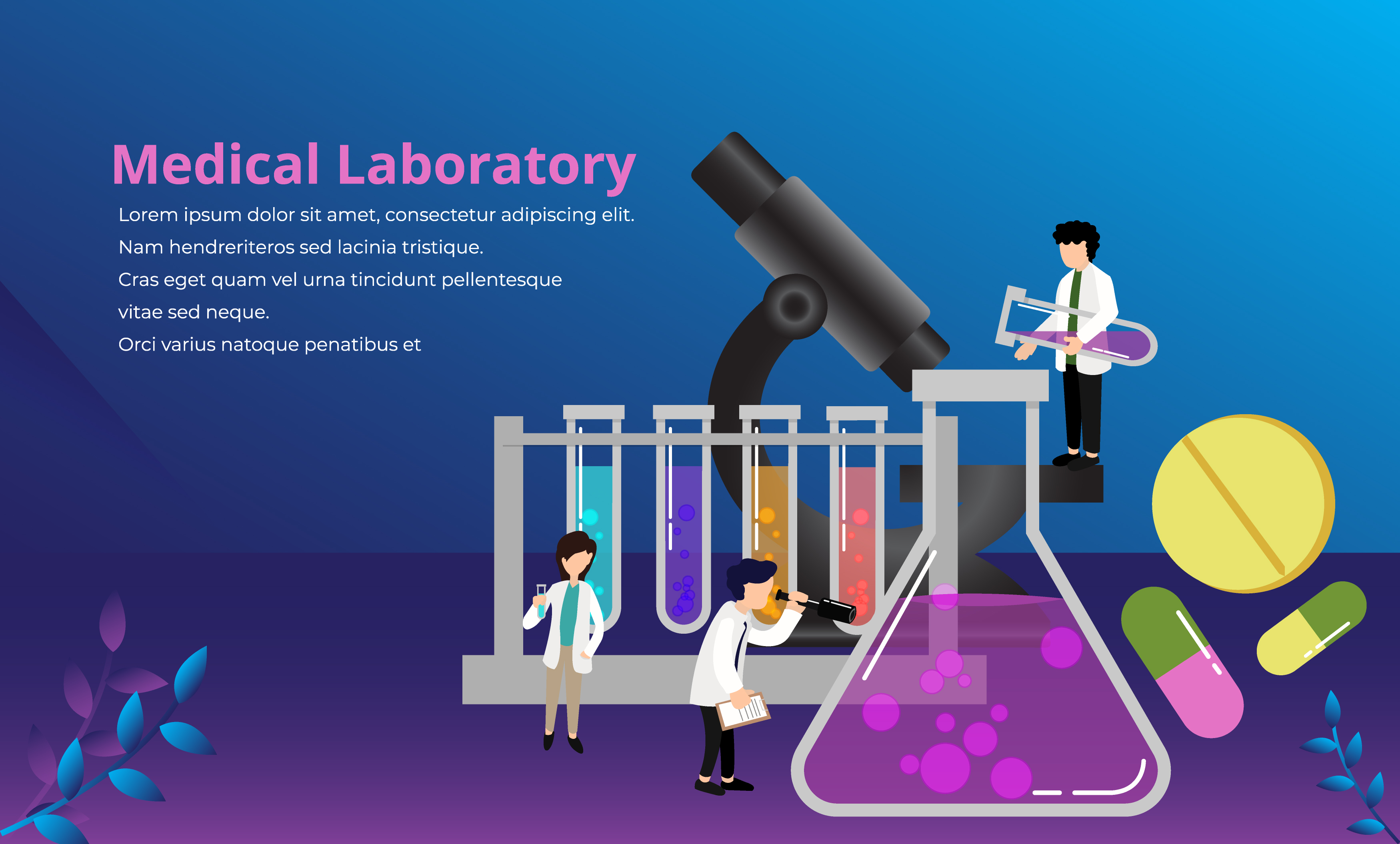 Medical Laboratory Banner , HD Wallpaper & Backgrounds
