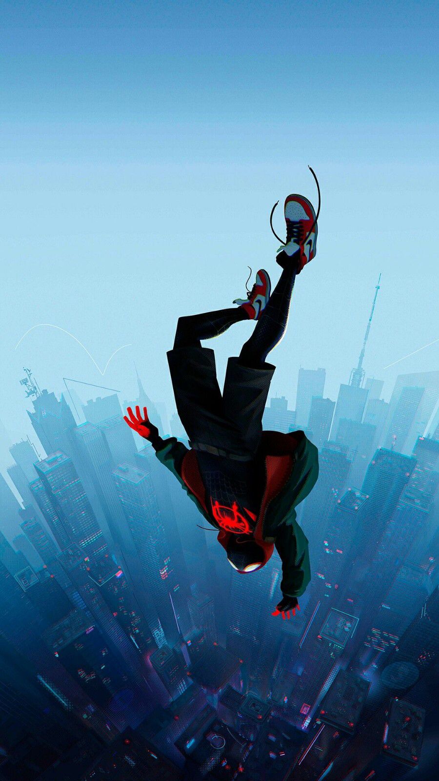 Miles Morales Into The Spider Verse Poster , HD Wallpaper & Backgrounds