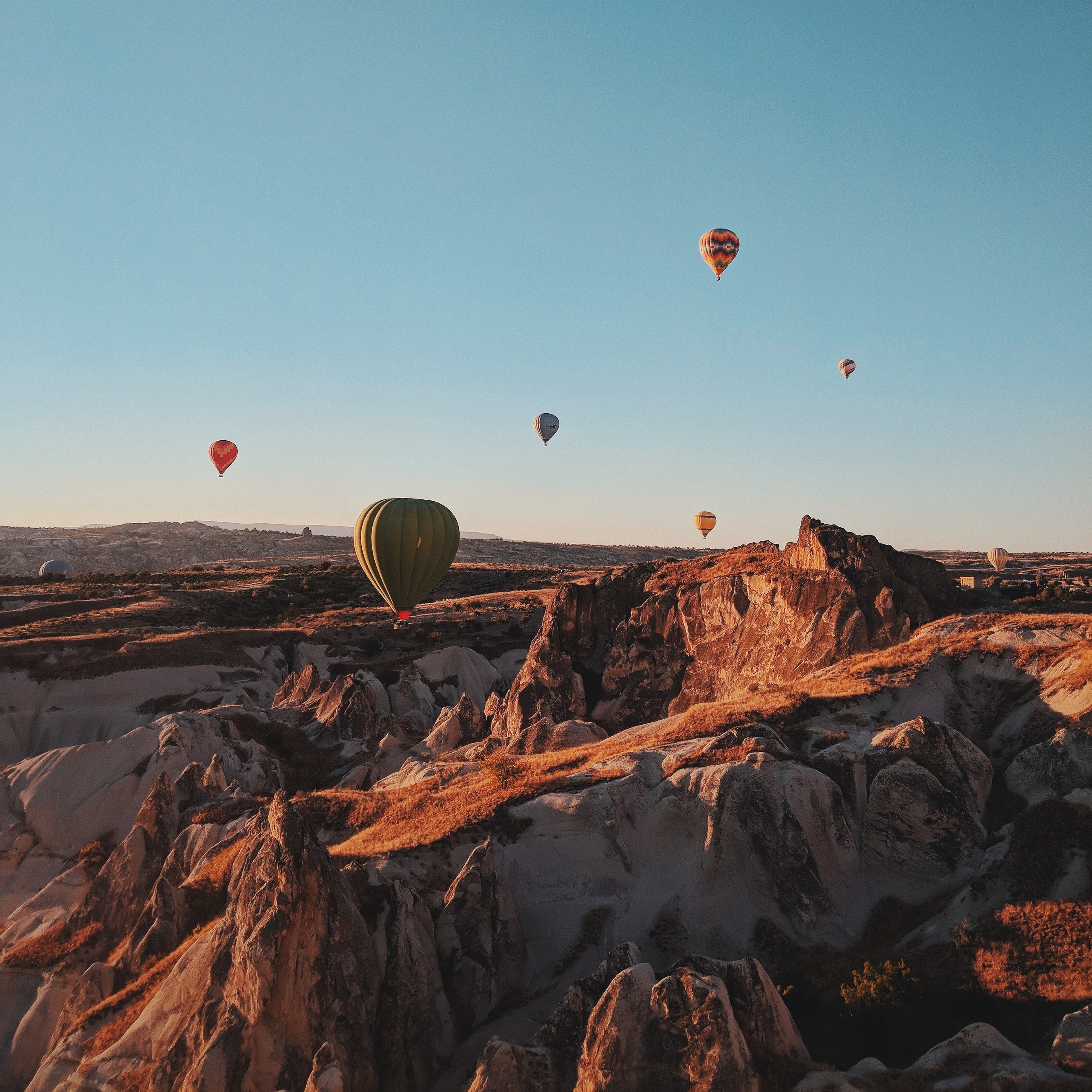 Wallpaper Air Balloons, Mountains, Flight, Turkey - Iphone Wallpaper Air Balloon , HD Wallpaper & Backgrounds