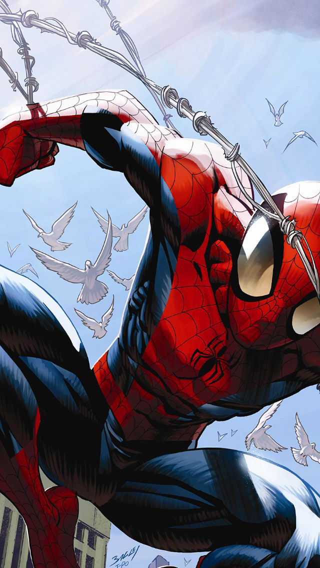 Iphone Ultimate Spider Man , HD Wallpaper & Backgrounds