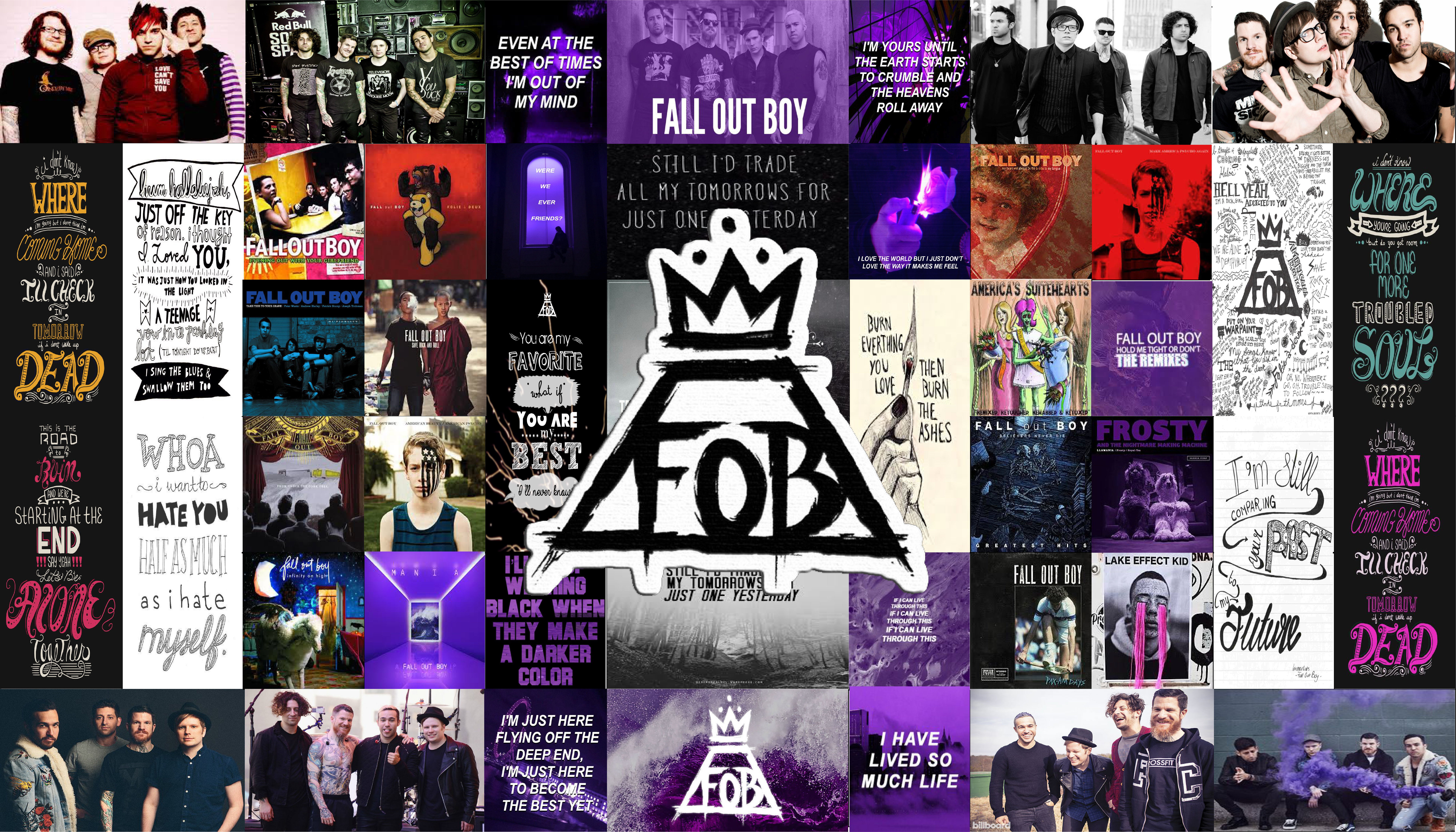 Fall Out Boy Wallpaper , HD Wallpaper & Backgrounds