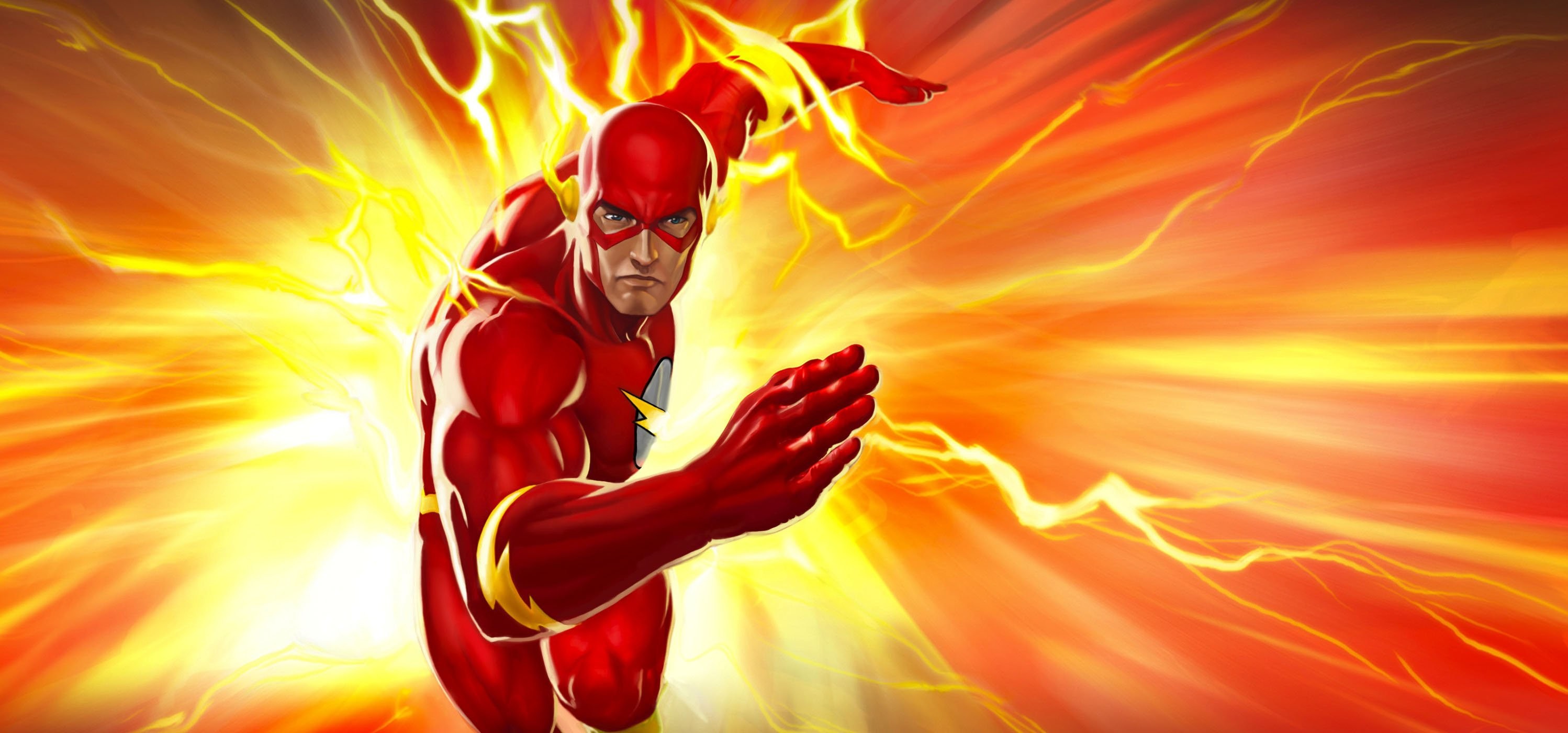 2996x1400, The Flash Superhero Drama Action Series - Super Hero Flash , HD Wallpaper & Backgrounds