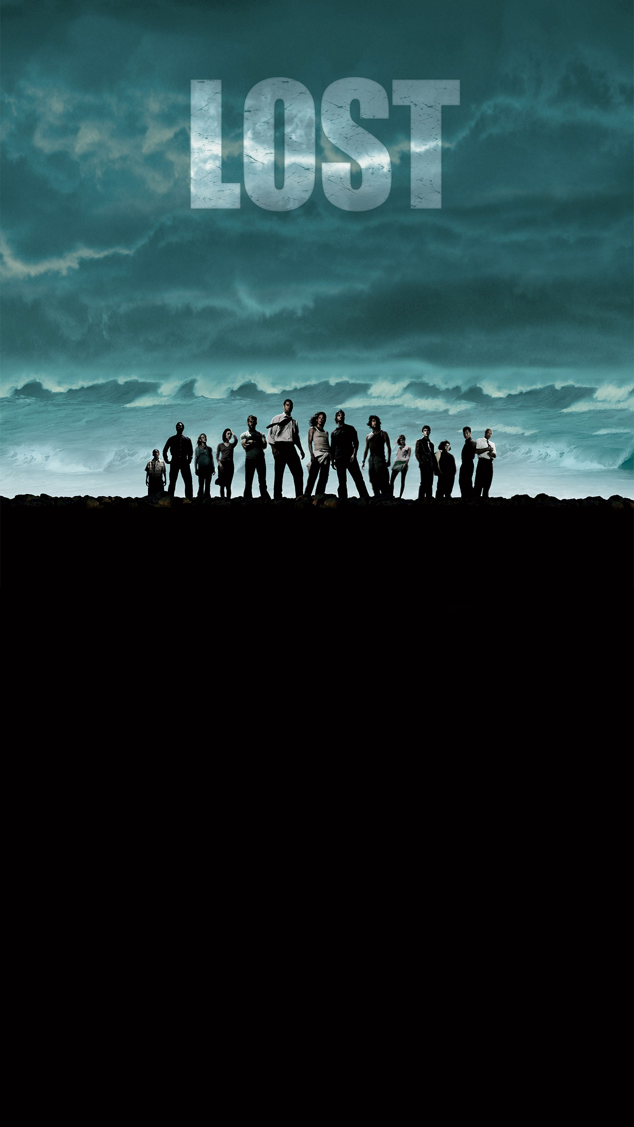 Lost 3wallpapers Iphone Parallax Lost - Lost Tv Series Poster , HD Wallpaper & Backgrounds