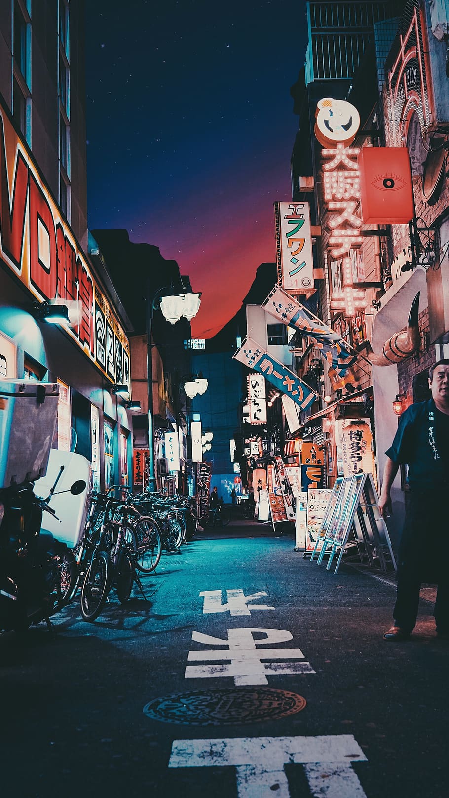 Japan, Shinjuku, Alley, Alleyway, Adventure, Explore, - Japan Street Wallpaper Iphone , HD Wallpaper & Backgrounds