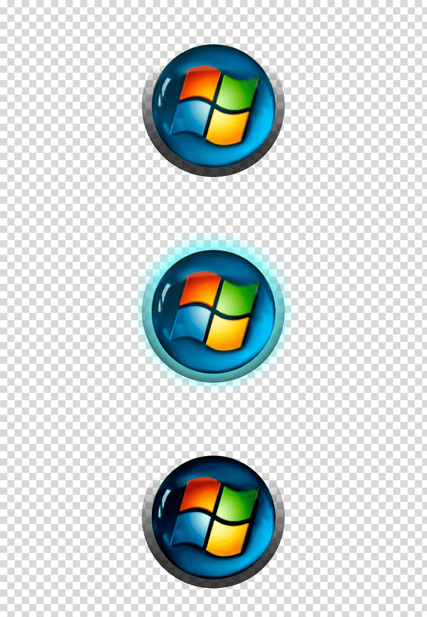 Windows 7 Start Button Small Icons Png , HD Wallpaper & Backgrounds