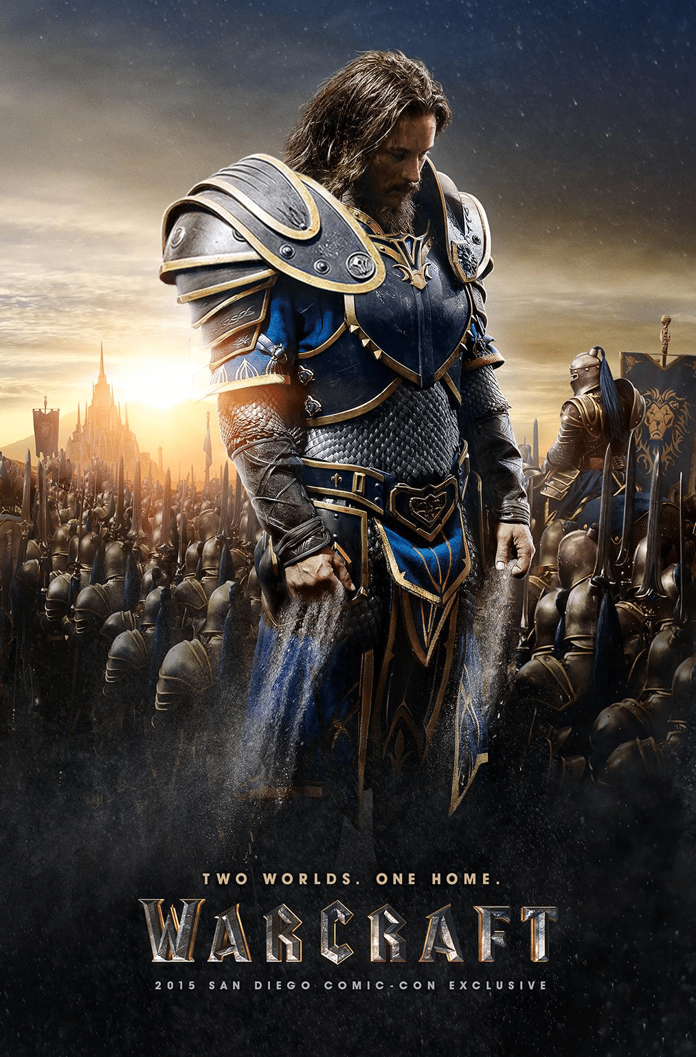 Warcraft Shoulders - World Of Warcraft Movie Poster , HD Wallpaper & Backgrounds