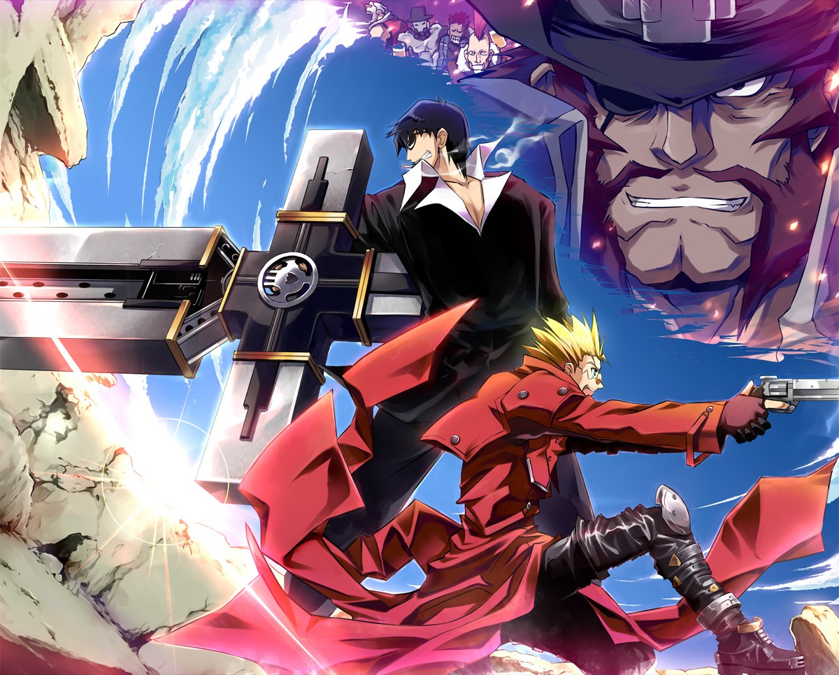 Trigun Vash And Wolfwood , HD Wallpaper & Backgrounds