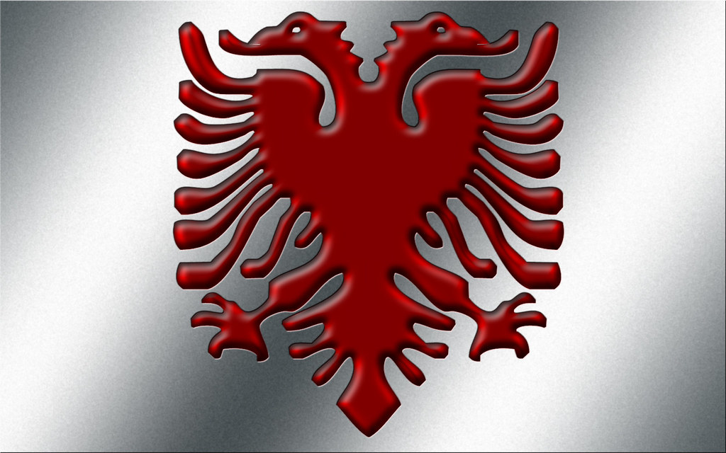 Albania Wallpaper By Bledar Ferhati - Albanian Flag , HD Wallpaper & Backgrounds