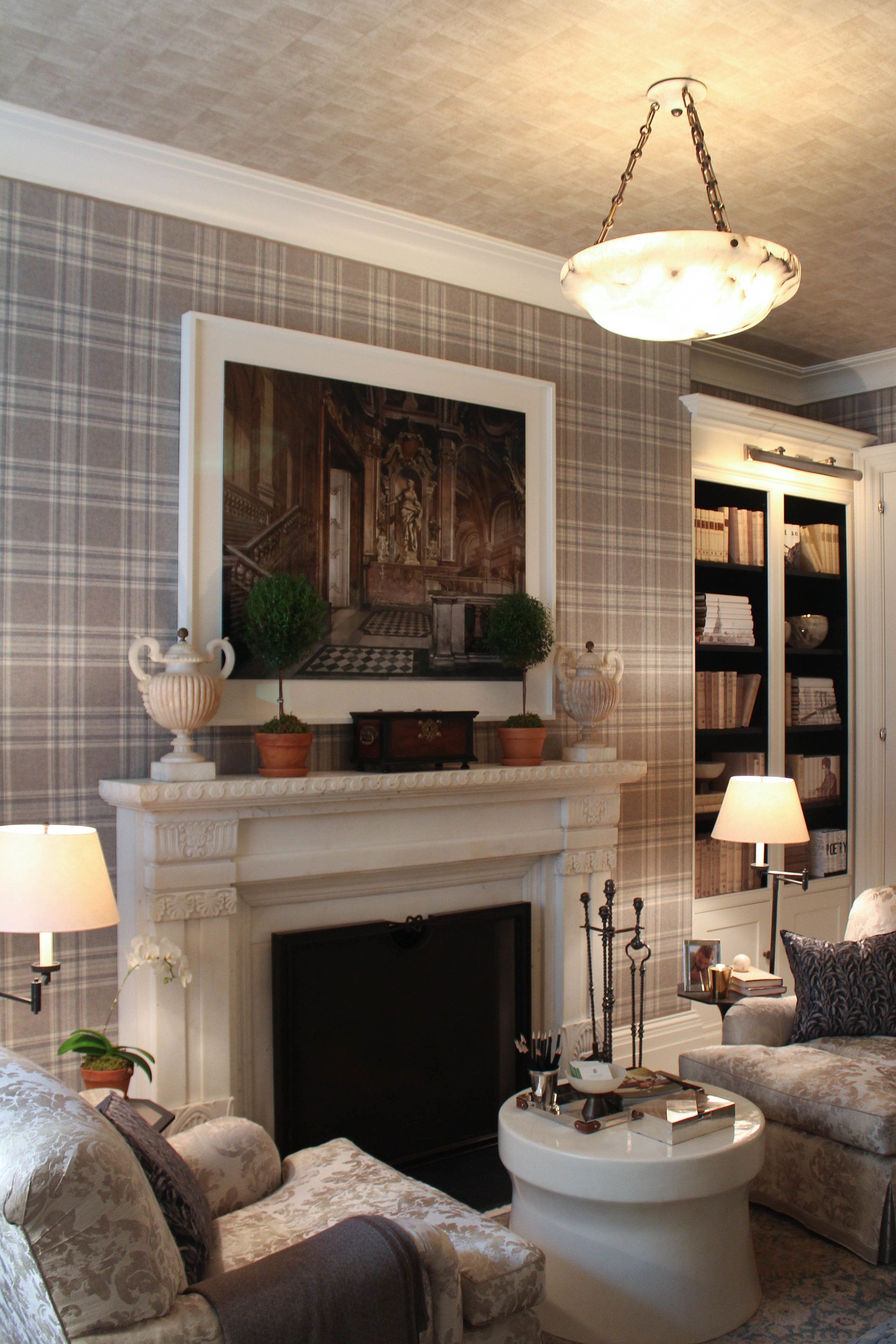 Modern Tartan Living Room Ideas , HD Wallpaper & Backgrounds