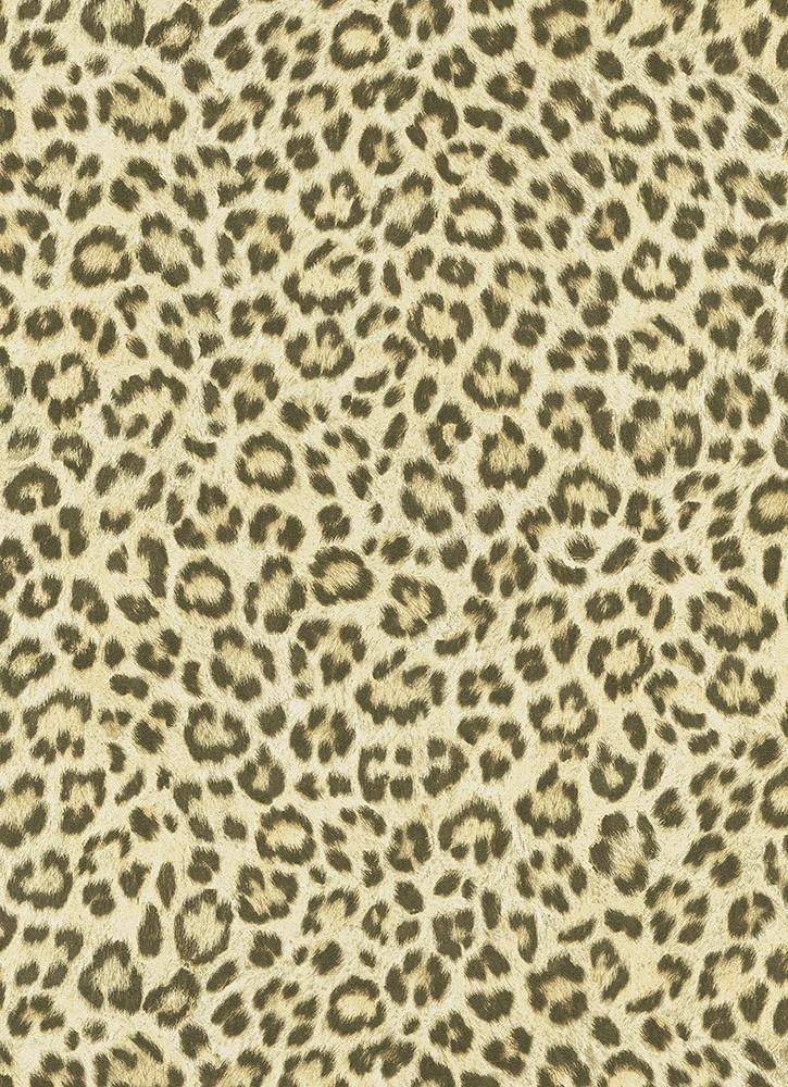 Leopard Print Wallpaper In Beige And Orange Design - Gold Wallpaper Brown Leopard Print , HD Wallpaper & Backgrounds