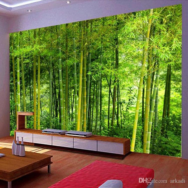 Wall Paper Glass Bamboo , HD Wallpaper & Backgrounds