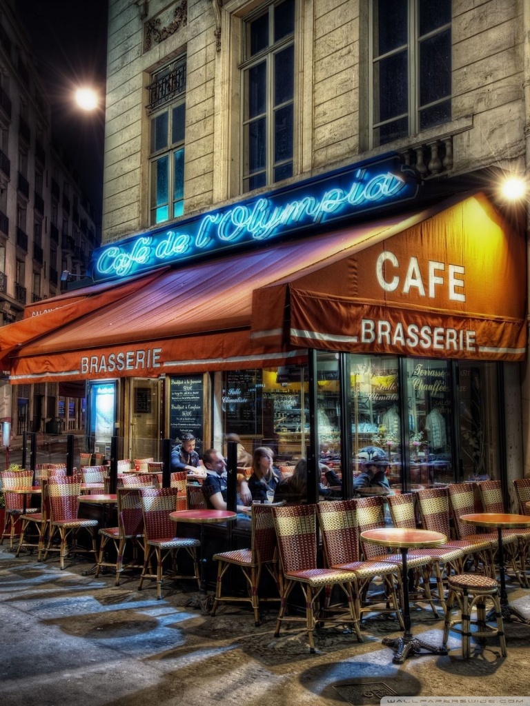 Paris Cafe , HD Wallpaper & Backgrounds