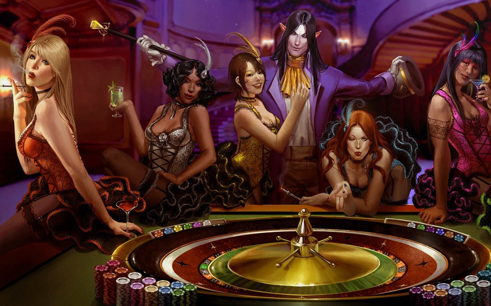 Casino Pictures Wallpaper - Background Casino Seksi Girl , HD Wallpaper & Backgrounds