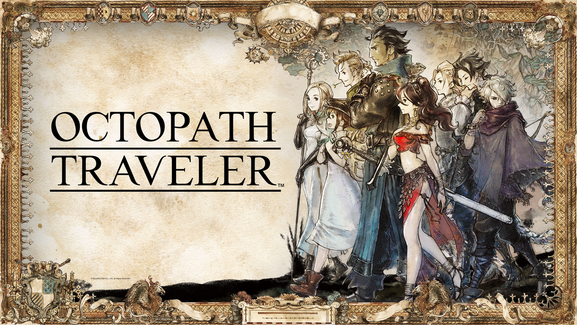 Project Octopath Traveler Computer , HD Wallpaper & Backgrounds