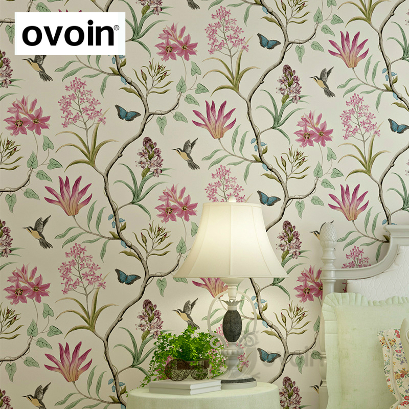 Floral Wallpaper For Bedroom , HD Wallpaper & Backgrounds