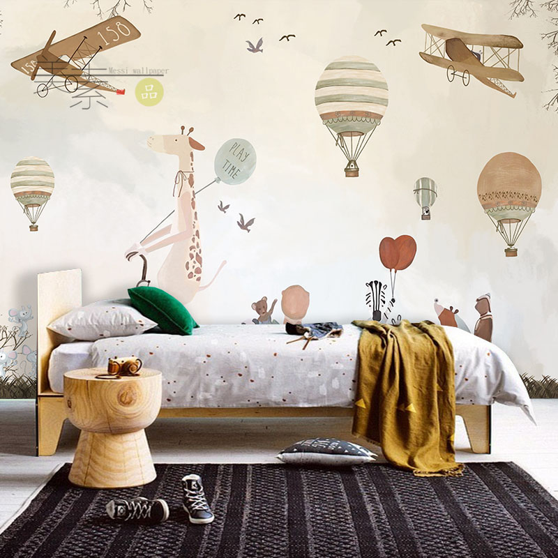 Hot Air Balloon Boys Bedroom , HD Wallpaper & Backgrounds