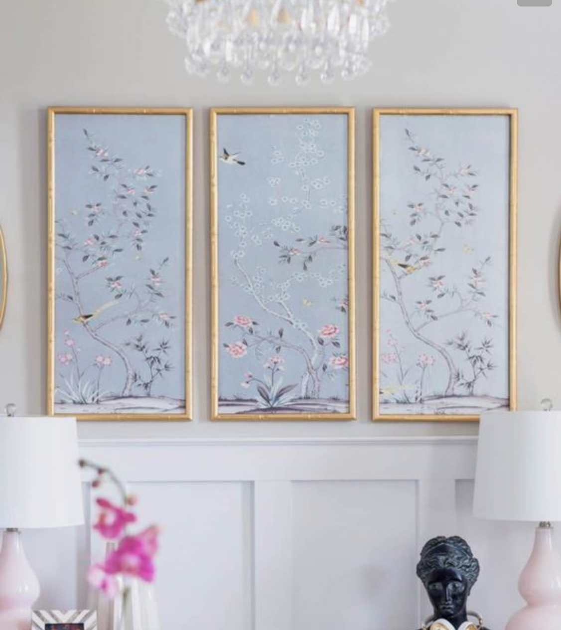 Framed Chinoiserie Panels , HD Wallpaper & Backgrounds