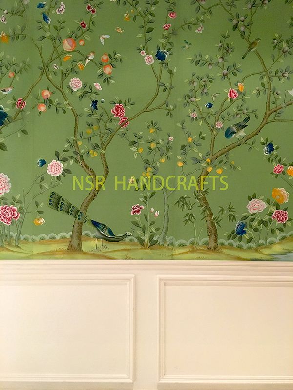Hand Painted Chinoiserie , HD Wallpaper & Backgrounds