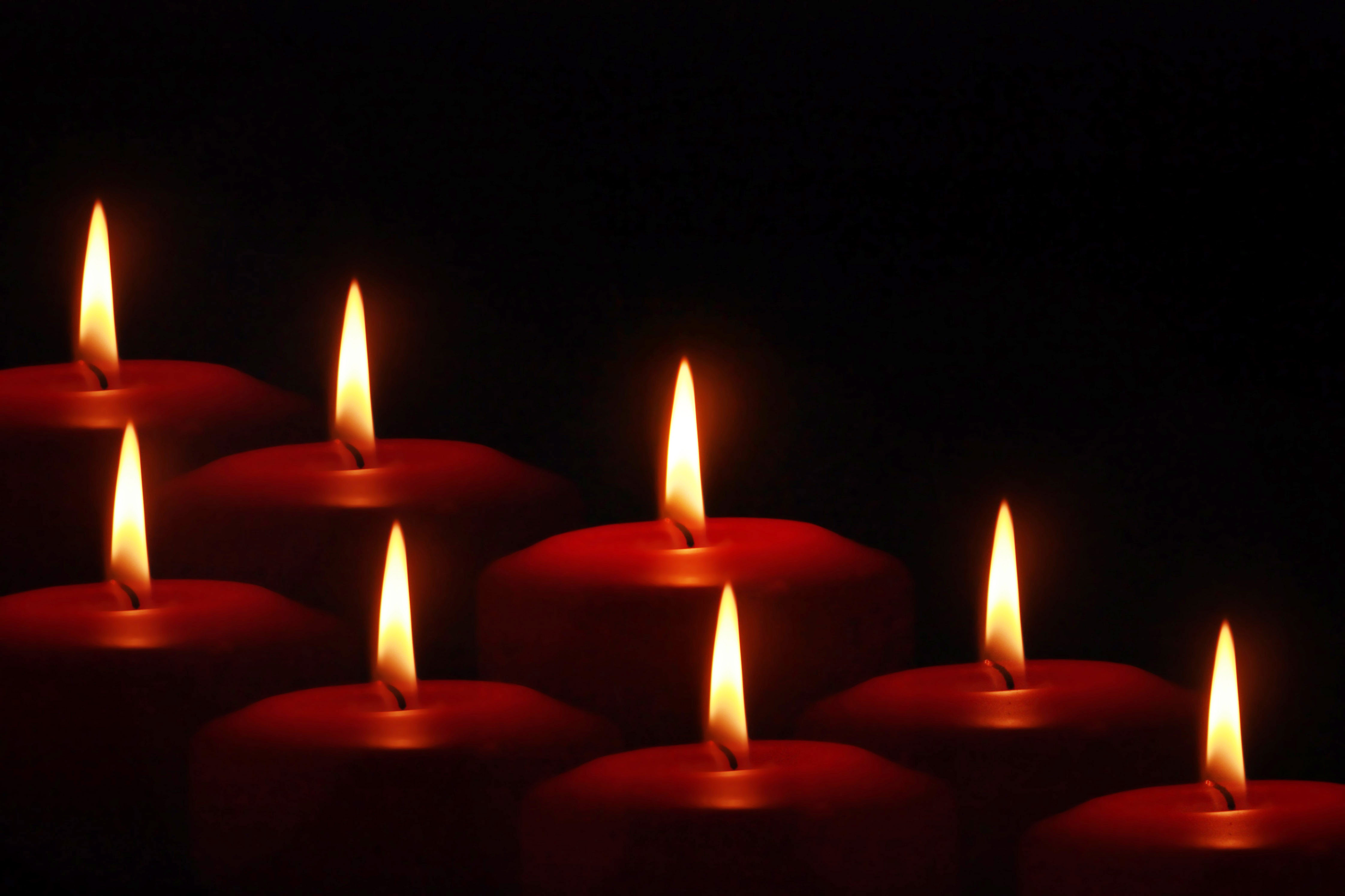 19 Great Candle Themed Free Christmas Wallpaper Or , HD Wallpaper & Backgrounds