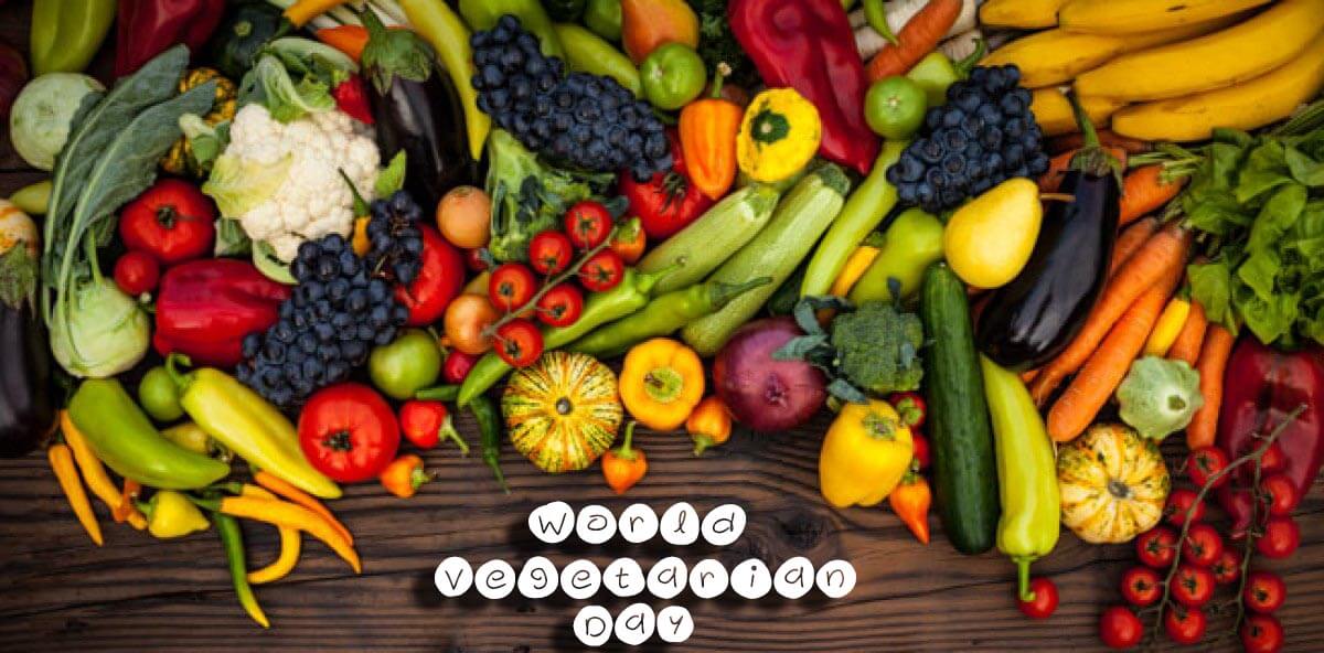 World Vegetarian Day Vegetables Fruits Vegans Image - Organic Vs Non Organic Food List , HD Wallpaper & Backgrounds