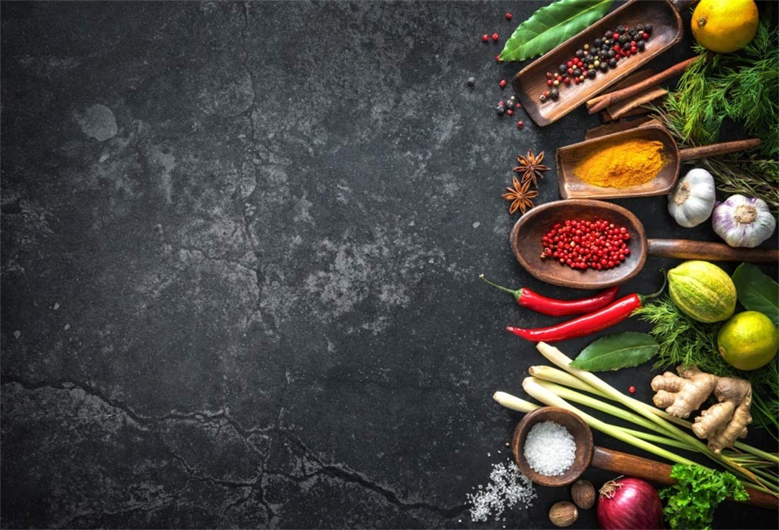 Yeele 5x4ft Photography Background Cooking Vegetables - Cooking