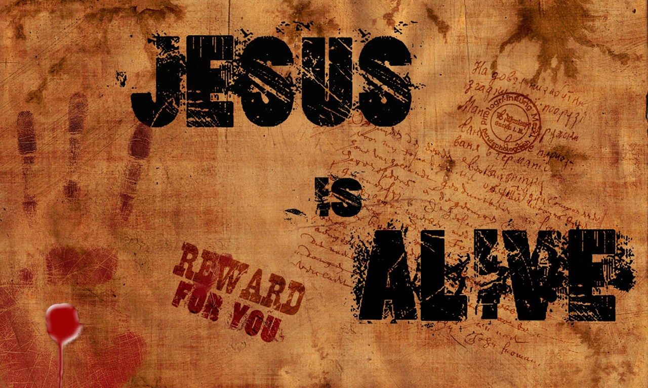 Jesus Is Alive Wallpaper - Papel De Parede Jesus , HD Wallpaper & Backgrounds