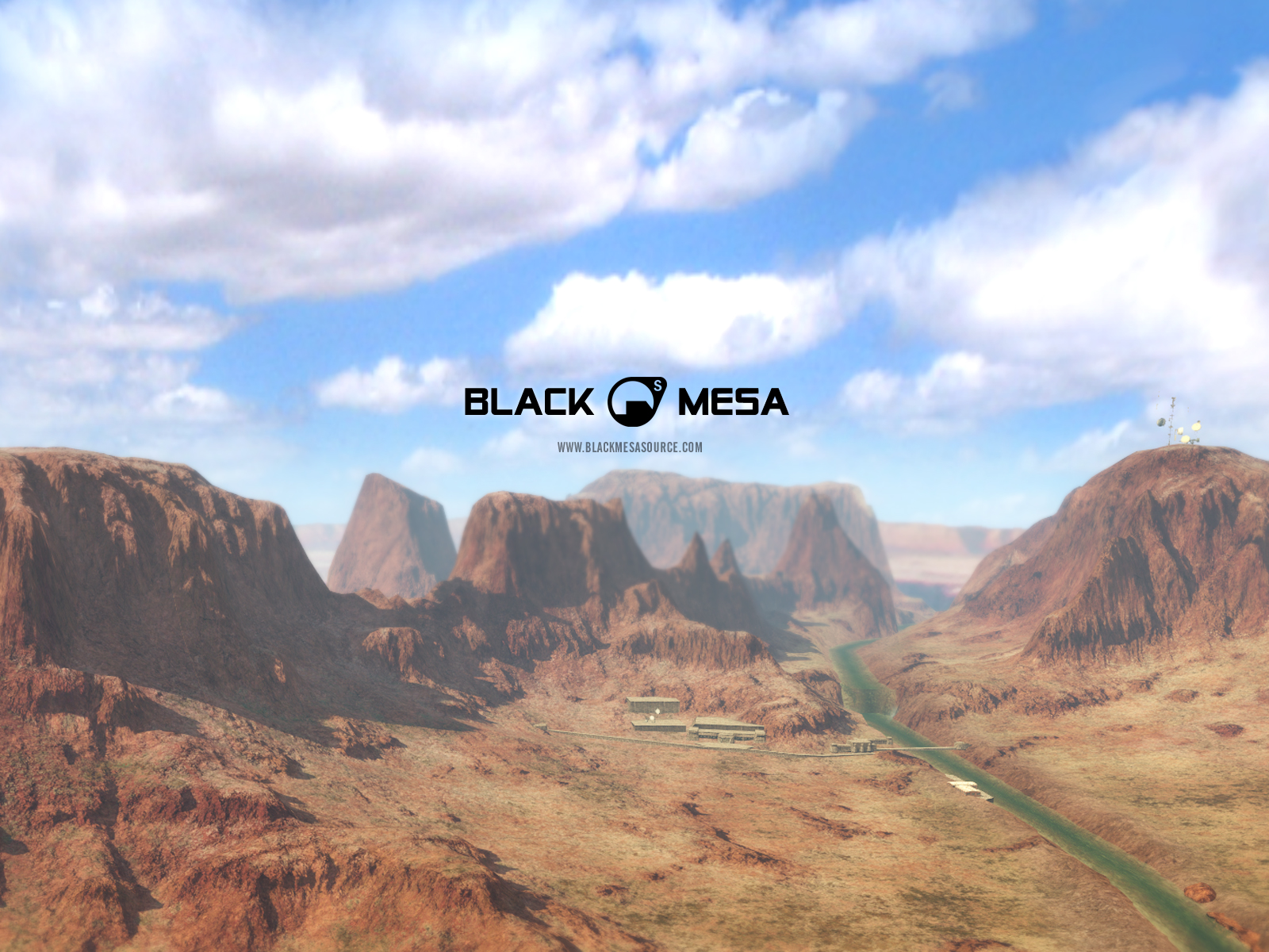 Large Canyon - Black Mesa Source , HD Wallpaper & Backgrounds
