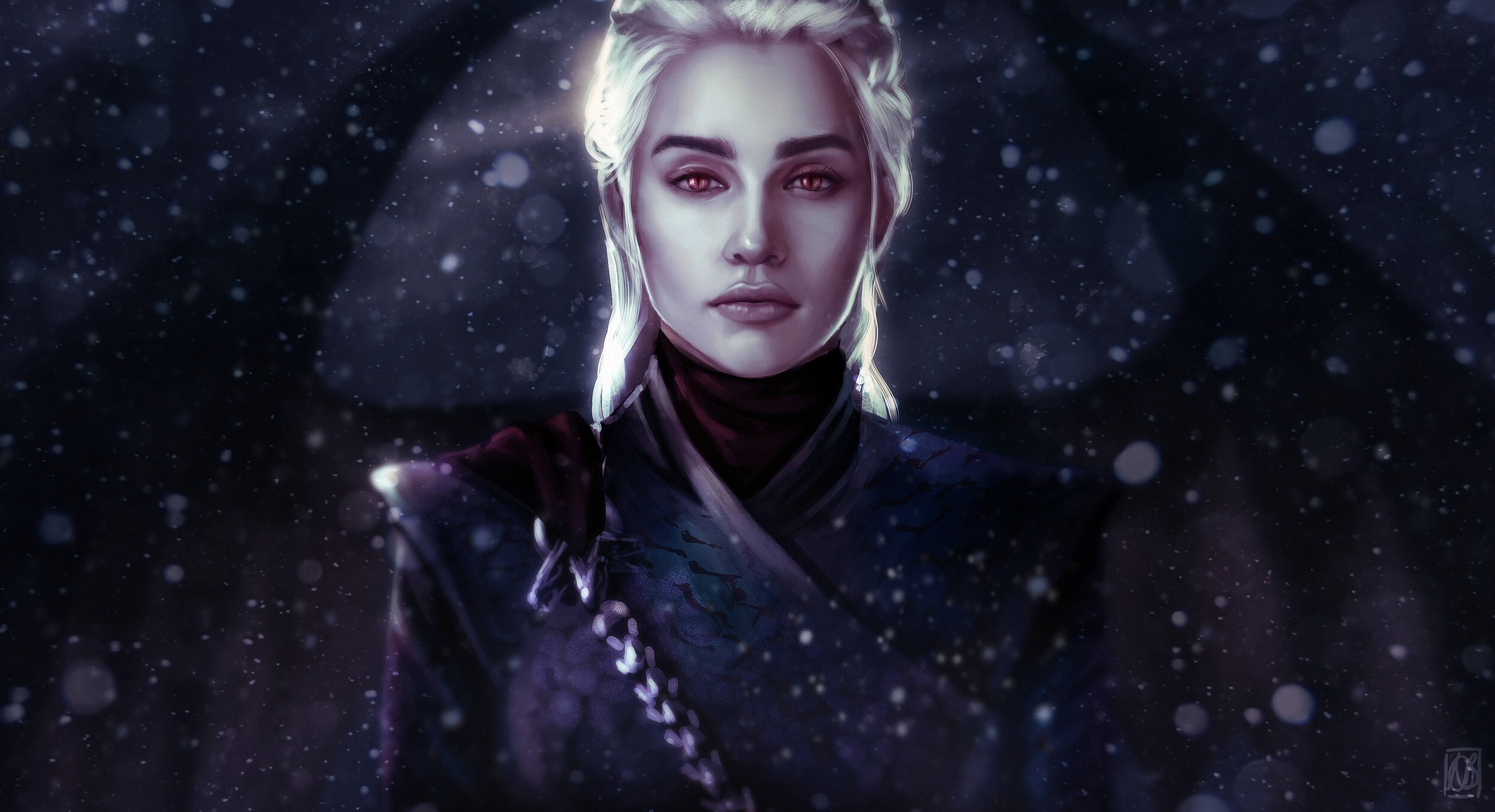 Daenerys Targaryen Got Art - Ultra Hd Daenerys Targaryen Hd , HD Wallpaper & Backgrounds